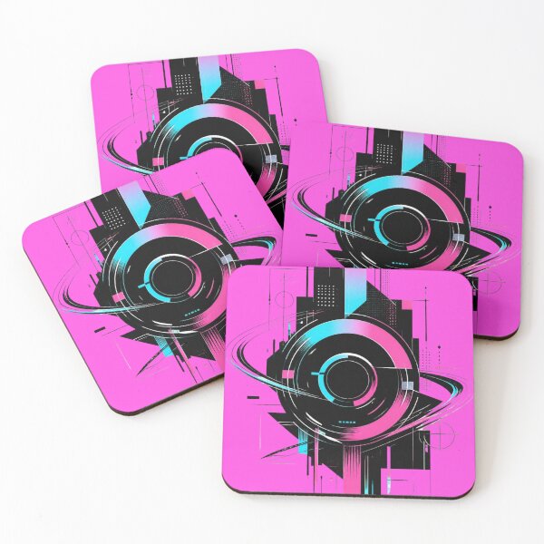 Item preview, Neon Abstract Music Art Design designed and sold by World-of-Magic.