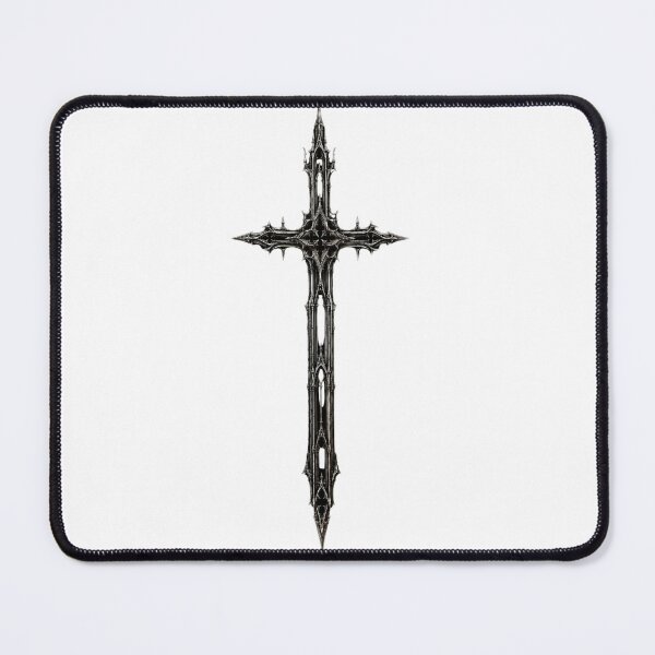 Item preview, Gothic Steel Cross | Dark Medieval Metal Cross | Gothic Christian Cross Design designed and sold by Diesel outlaw .