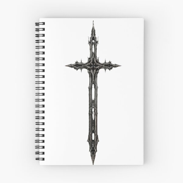 Item preview, Gothic Steel Cross | Dark Medieval Metal Cross | Gothic Christian Cross Design designed and sold by Diesel outlaw .