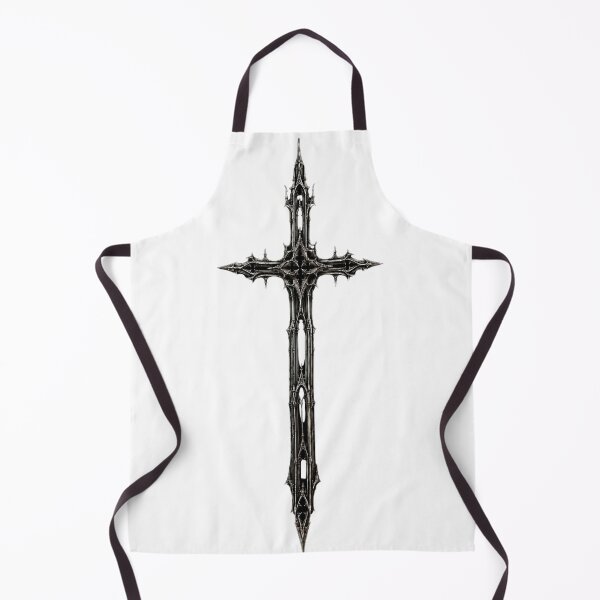 Item preview, Gothic Steel Cross | Dark Medieval Metal Cross | Gothic Christian Cross Design designed and sold by Diesel outlaw .