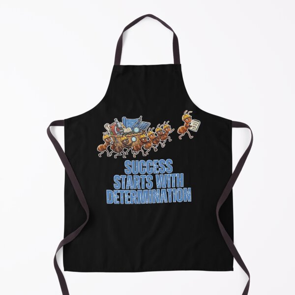 Item preview, "Success Starts With Determination" – Motivational Worker Ants Illustration t-shirt designed and sold by NinaCreator.