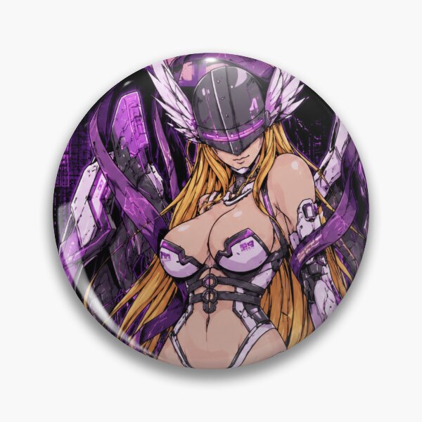 Item preview, Cyber Angel Mecha Girl – Neon Anime Futurism Design designed and sold by PunkVerseStudio.