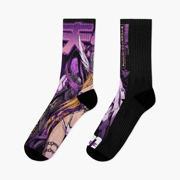 Item preview, Cyber Angel Mecha Girl – Neon Anime Futurism Design designed and sold by PunkVerseStudio.