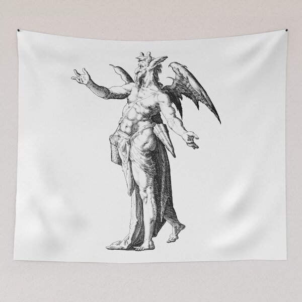 Item preview, Satirical cartoon, 1587, The Physician Considered the Devil, by Hendrik Goltzius. designed and sold by Hedrin.
