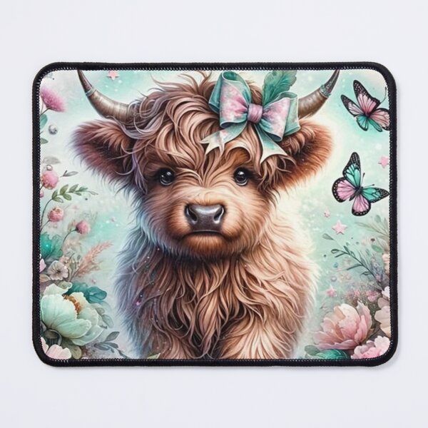 Item preview, Baby highland Cow designed and sold by INKRebelGraphic.