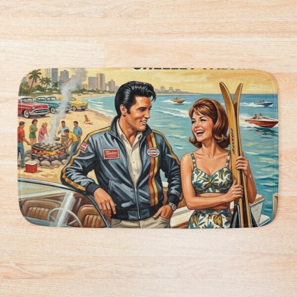 Item preview, Fun in the Sun: A Musical Beach Party – Clambake Fine Art Print designed and sold by Art's Diner.