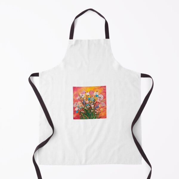 Item preview, Wildflower Sunset Bouquet | Colorful Floral Painting designed and sold by ABelgianChocolatierPaints.