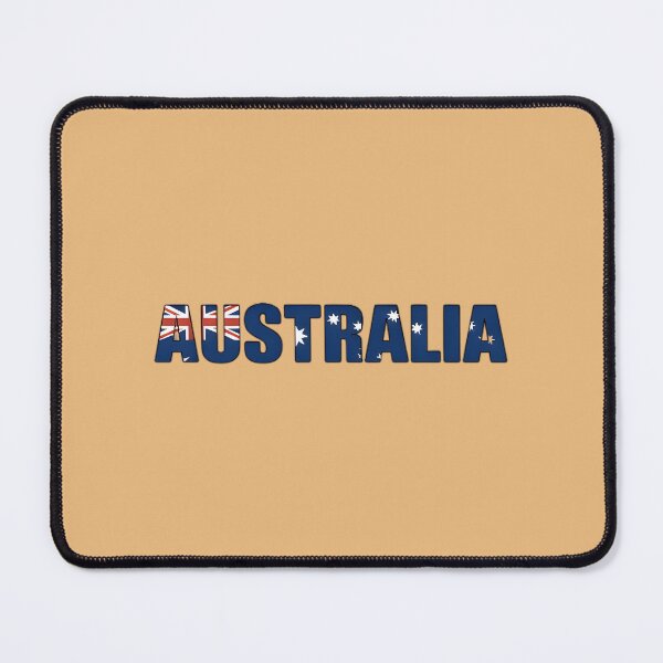 Item preview, Australia text with flag no background designed and sold by CreationsNicB.