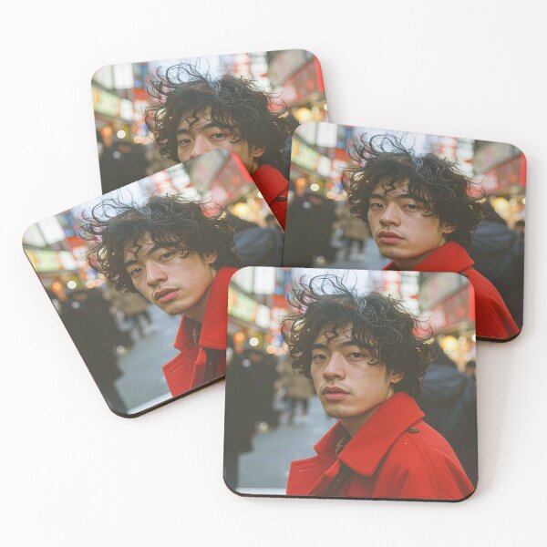 Item preview, Cinematic Tokyo Street Man In Coat Portrait designed and sold by BetweenForms.