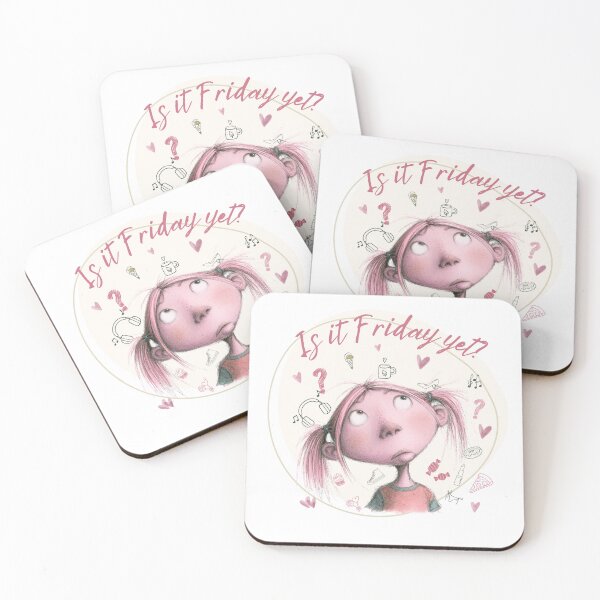 Item preview,  Cute School Humor for Students and Teens Is It Friday Yet? designed and sold by illeN-Art-World.