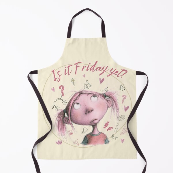 Item preview,  Cute School Humor for Students and Teens Is It Friday Yet? designed and sold by illeN-Art-World.