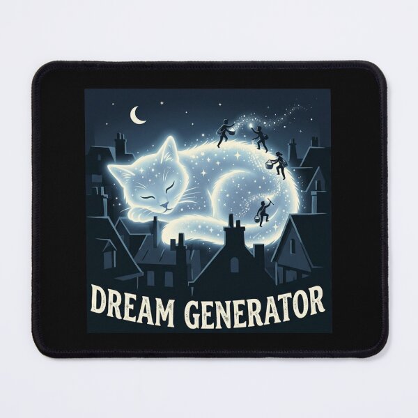 Item preview, Dream Generator – Cosmic Cat Fantasy Design designed and sold by Dogandesighn.