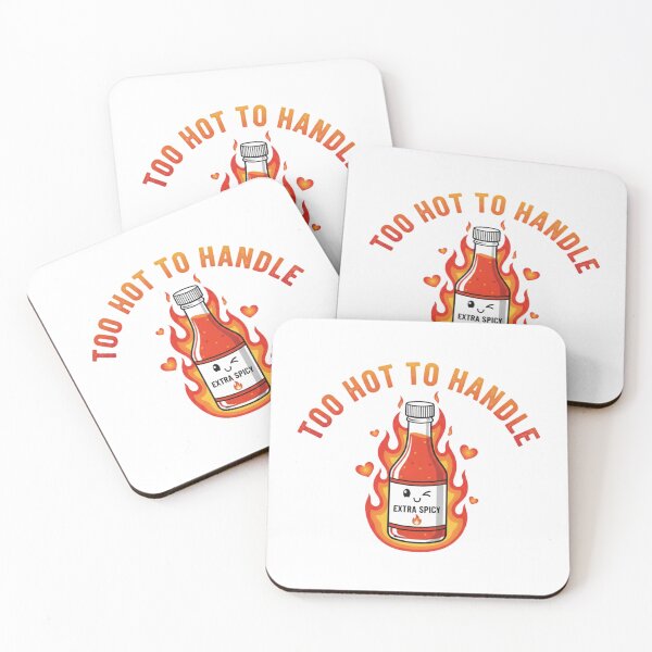 Item preview, Too Hot To Handle Cute Kawaii Hot Sauce Bottle designed and sold by puzzell.