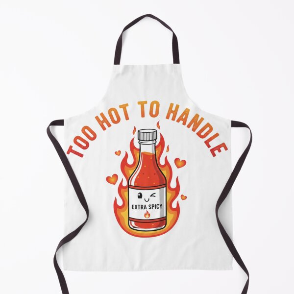 Item preview, Too Hot To Handle Cute Kawaii Hot Sauce Bottle designed and sold by puzzell.