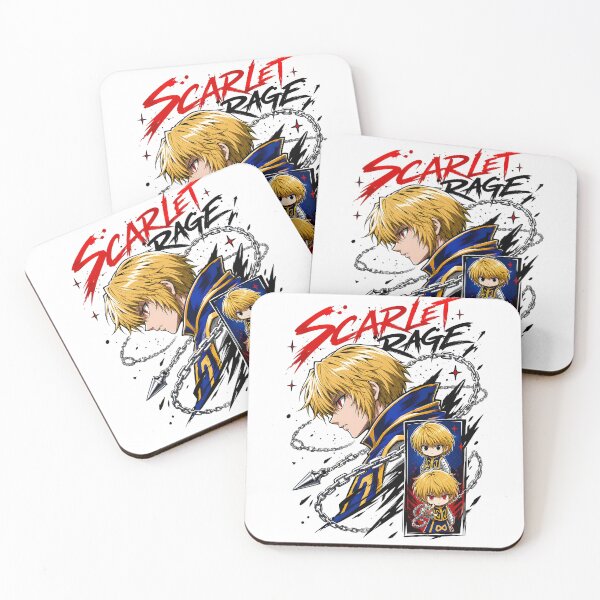 Item preview, Blonde Anime Warrior Scarlet Eye Chain Graphic designed and sold by sidki-SDK.