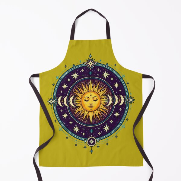 Item preview, Sun Moon Mandala with Stars designed and sold by World-of-Magic.