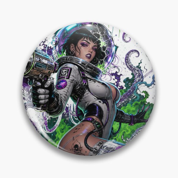 Item preview, Cosmic Infected Space Warrior designed and sold by castillomiami.