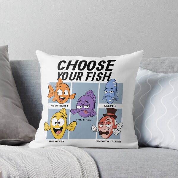 Item preview, Choose Your Fish Funny Fish Personalities designed and sold by RitaRuni1992.