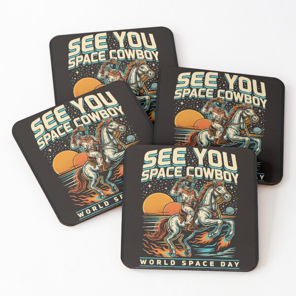 Item preview, See You Space Cowboy — Rocket Horse Astronaut World Space Day V2 designed and sold by DarylWelsh2024.