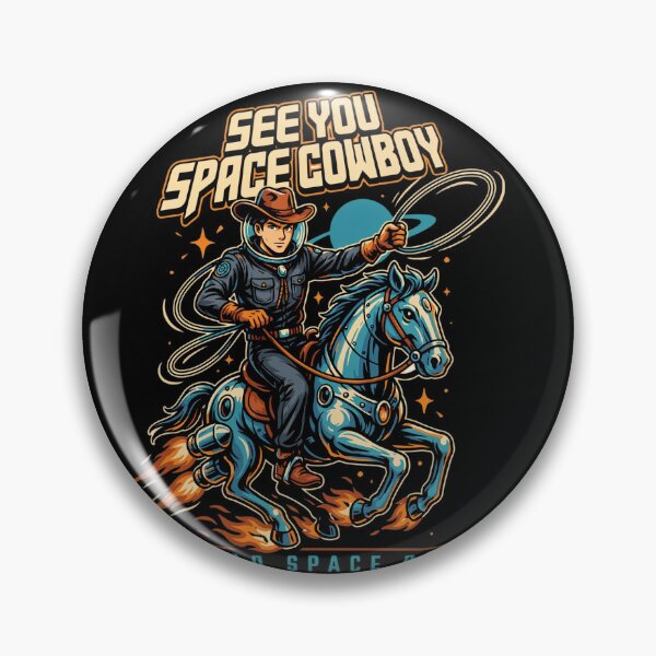 Item preview, See You Space Cowboy — Rocket Horse Astronaut World Space Day T-Shirt V3 designed and sold by DarylWelsh2024.