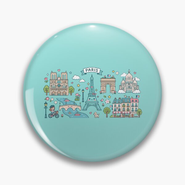 Item preview, Cute Kawaii Paris designed and sold by Amir Faysal.