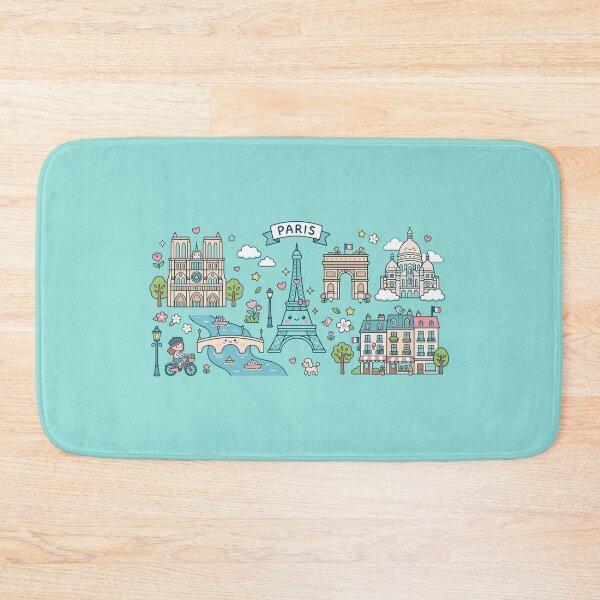 Item preview, Cute Kawaii Paris designed and sold by Amir Faysal.