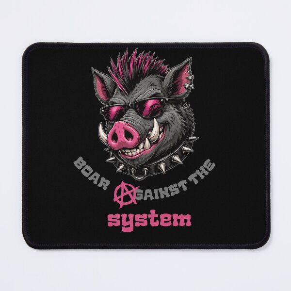 Item preview, Punk Rock Boar Against The System designed and sold by Szpaku desart .