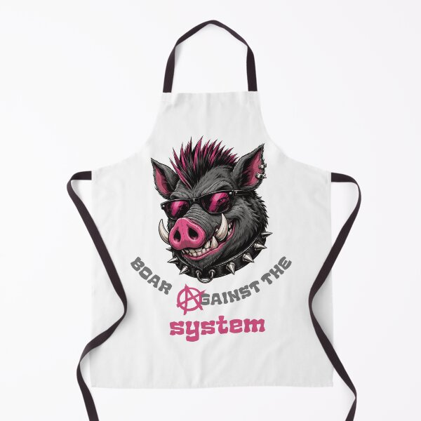 Item preview, Punk Rock Boar Against The System designed and sold by Szpaku desart .