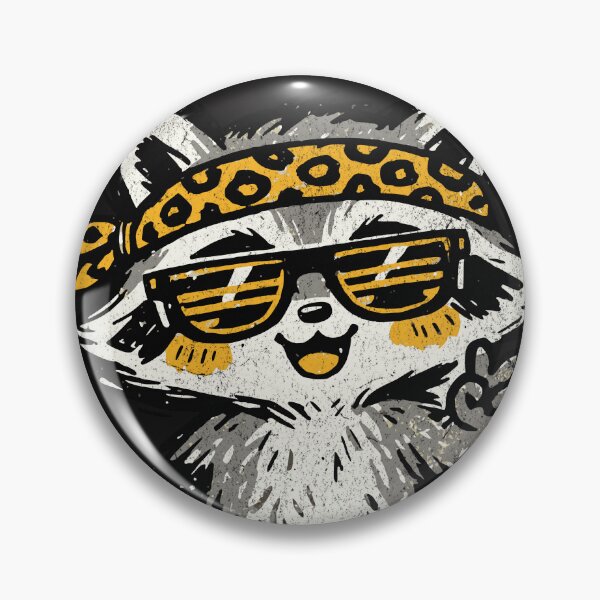 Item preview, Chief of Trash Operations Raccoon Mascot designed and sold by AwesomeBeyondLimits.