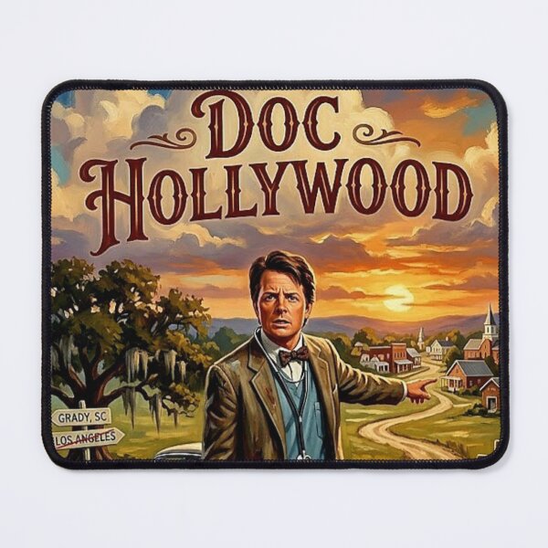 Item preview, A Detour to True Happiness. – Doc Hollywood Fine Art Print designed and sold by Art's Diner.