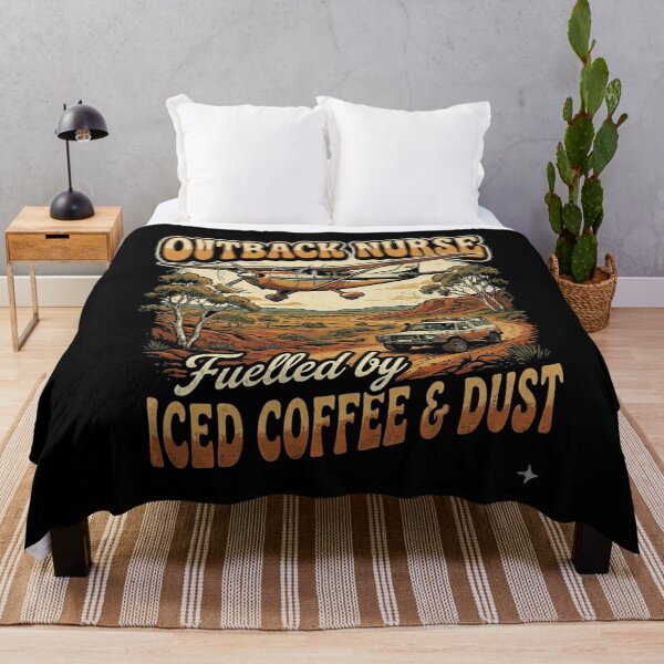 Item preview, Outback Nurse Shirt – Fuelled by Iced Coffee & Dust | Funny Australian Remote Nursing Gift, Outback Nursing Tee Classic T-Shirt designed and sold by podlook.