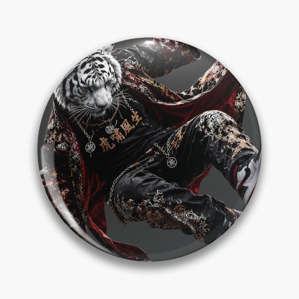 Item preview, Tiger Street King | Urban White Tiger Hip Hop Art designed and sold by ManJiangHong.