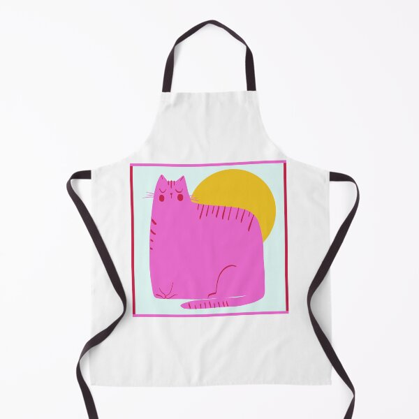 Item preview, Pink Cat and Sun designed and sold by Stephanie McRae.