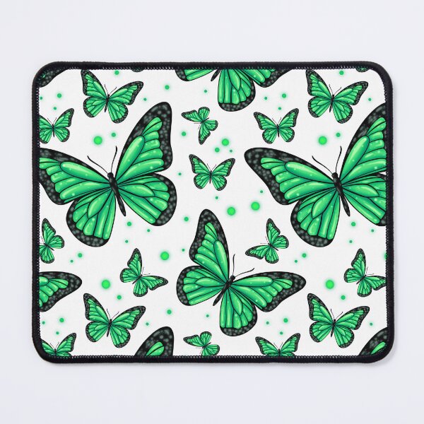 Item preview, Green Glow Butterfly – Y2K Aesthetic Sticker designed and sold by tviyluv.