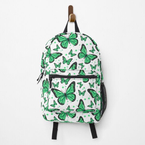 Item preview, Green Glow Butterfly – Y2K Aesthetic Sticker designed and sold by tviyluv.