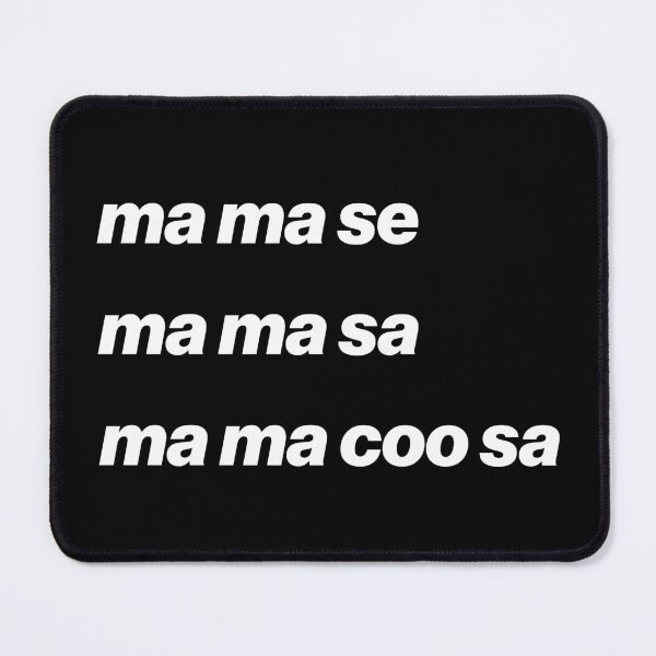 Item preview, Funny Retro Music Lyric Pop Chant Typography Design designed and sold by Terry Bain.