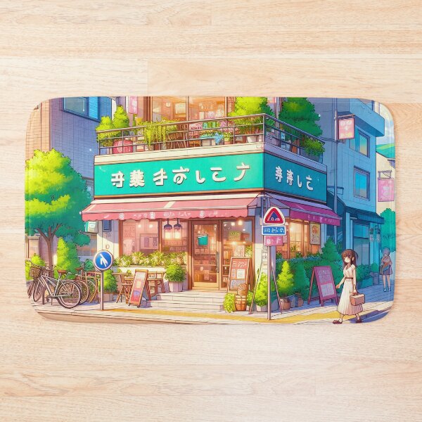 Item preview, The Little Matcha Cafe designed and sold by ZenGrooves.
