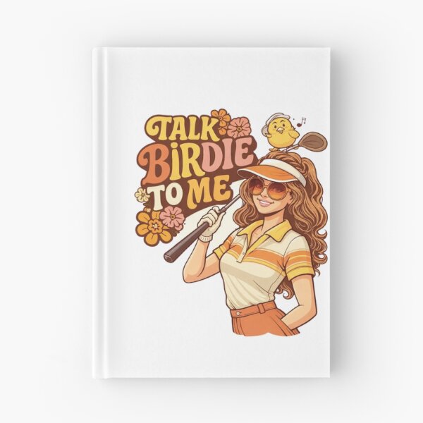 Item preview, Retro Talk Birdie To Me Funny Golfer Girl Vintage 70s designed and sold by Print Loft.