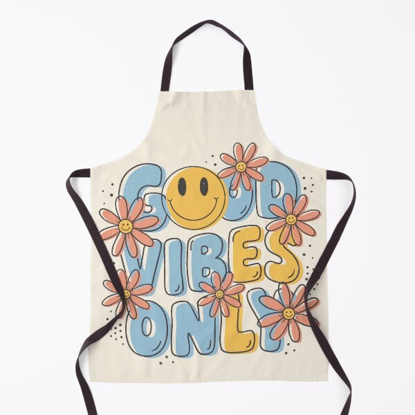 Item preview, Retro Groovy Good Vibes Only Smiley Face designed and sold by Amir Faysal.