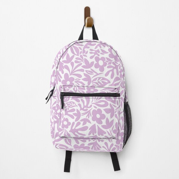 Item preview, Minimalist Core - White Soft Lavender Pink designed and sold by Fabricatemyart.