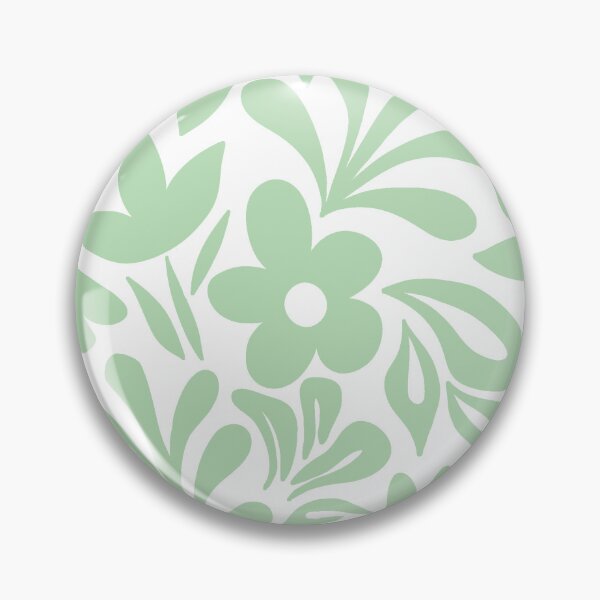 Item preview, Minimalist Core - White Soft Sage Green designed and sold by Fabricatemyart.