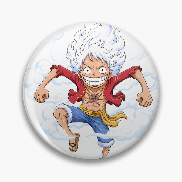 Item preview, Luffy Gear 5 Chibi Anime designed and sold by luffy2374.