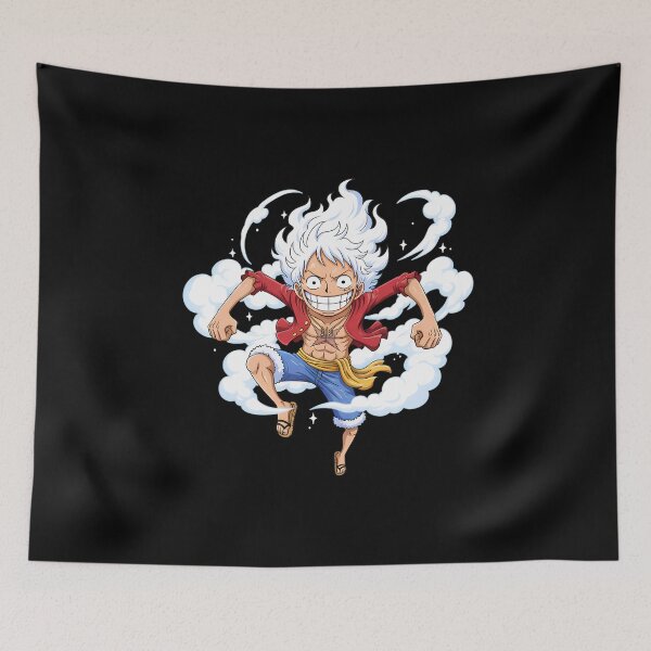 Item preview, Luffy Gear 5 Chibi Anime designed and sold by luffy2374.