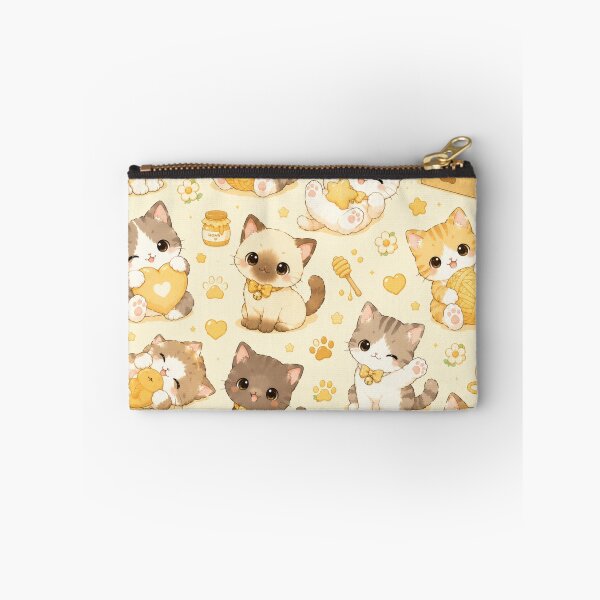Item preview, Kawaii Cat Pattern Seamless Design designed and sold by Aramdesing.