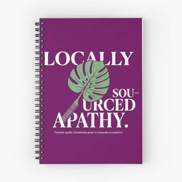 Item preview, Locally Sourced Apathy Aesthetic T-Shirt - Minimalist Graphic Tee for Creatives and Intellectuals, Premium Modern Streetwear Hoodie, Stoicism Art Poster. designed and sold by EIPTOW.