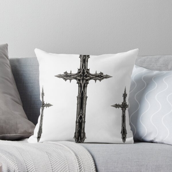 Item preview, Gothic Three Crosses | Dark Medieval Steel Cross | Gothic Christian Cross Design designed and sold by Diesel outlaw .