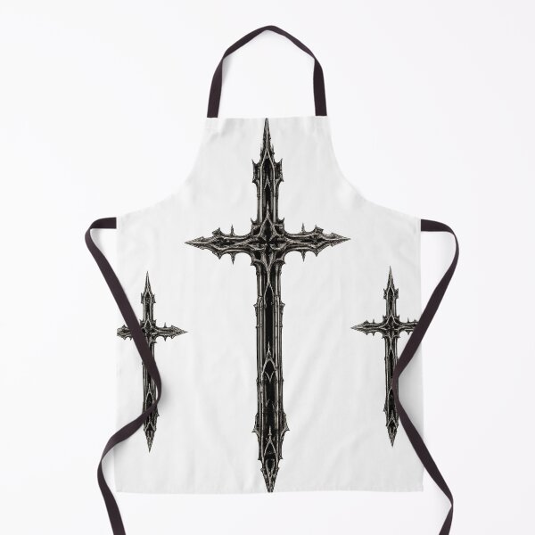 Item preview, Gothic Three Crosses | Dark Medieval Steel Cross | Gothic Christian Cross Design designed and sold by Diesel outlaw .