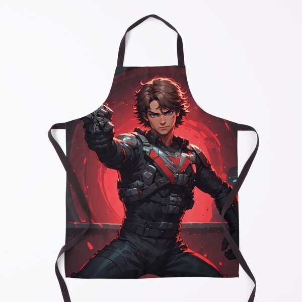 Item preview, kane, alien 1979, cyberpunk, sci-fi art, futuristic soldier, space hunter, red and black suit, sci-fi warrior, anime style, digital illustration, retro sci-fi, galactic hero, tactical armor. designed and sold by jmavila.