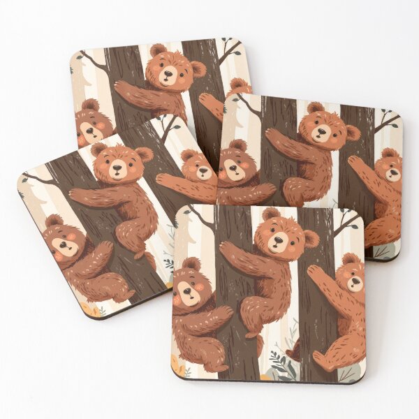 Item preview, Three Curious Bear Cubs designed and sold by Xthes.