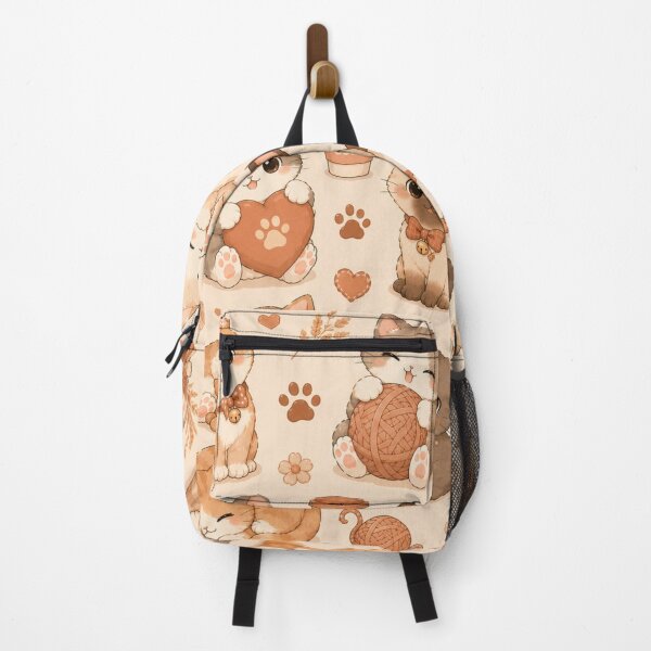 Item preview, Kawaii Cat Pattern Seamless Design designed and sold by Aramdesing.